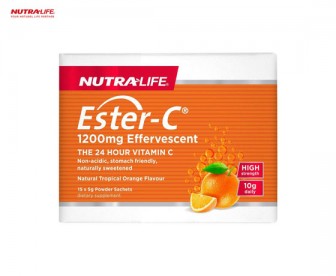 Nutralife 纽乐 酯化维生素C泡腾剂1200mg 5克x15袋 Nutralife 纽乐 酯化维生素C泡腾剂1200mg 5克x15袋